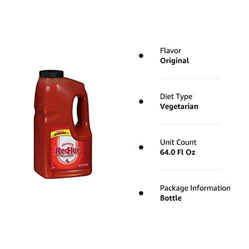 Frank's RedHot Frank\'s RedHot Original Hot Sauce, 64 fl oz