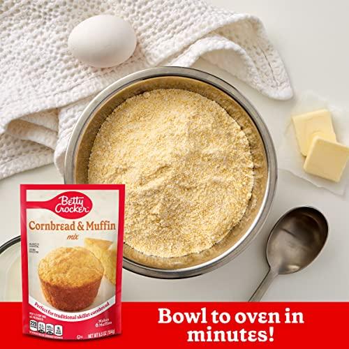 Betty Crocker Betty Crocker Cornbread and Muffin Baking Mix, 6.5 oz. (Pack of 9)