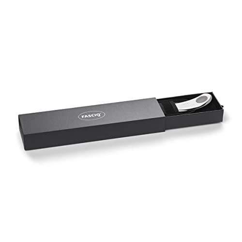FASCIQ FASCIQ | IASTM Tool Wave | Patented Design | Instrument Assisted Soft Tissue Release & Mobilization | Surgical Stainless Steel | Required for Myofascial, Soft, Scar & Deep Tissue Massages & Scraping