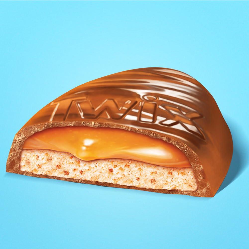 Twix TWIX Eggs Milk Chocolate Caramel Candy Bars Easter Basket Stuffers, 6 Ct Pack