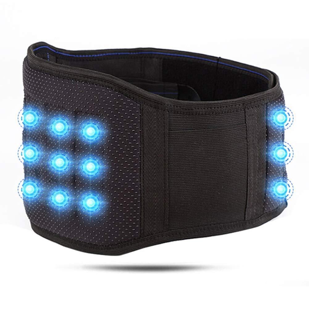 ZFF ZFF Magnetic Therapy Lower Back Brace - Support for Chronic Pain, Sciatica, Spasms, Nerve and Herniated Or Slipped Disc for Pain Relief (Size : M)