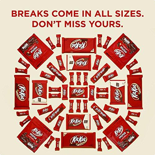 HERSHEY'S Kit Kat Minis Pouch, 7.6 Ounce (Pack of 8)