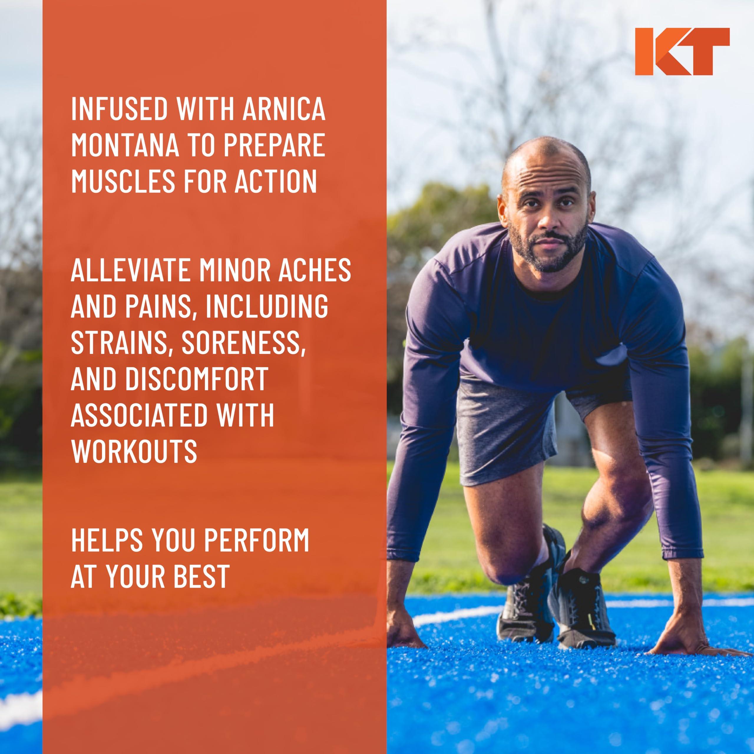 KT Tape KT Health, Magnesium Cream, Activate - Warms & Loosens Tight Muscles - Use Pre-Workout to Reduce Stiffness