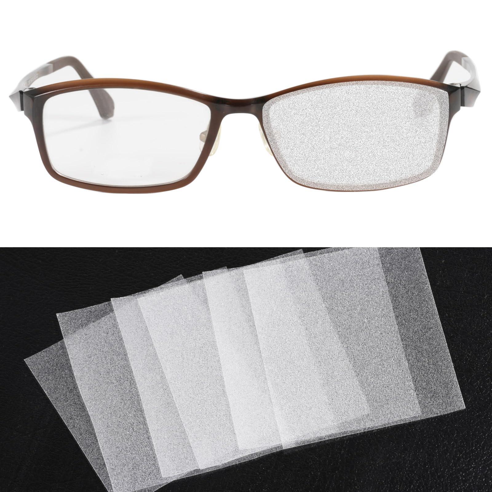 LUAATT LUAATT Translucent Eye Patch for Glasses for Vision Patching,6 Pack Translucent Eye Patch for Lazy Eye Amblyopia Strabismus and After Surgerysurgery