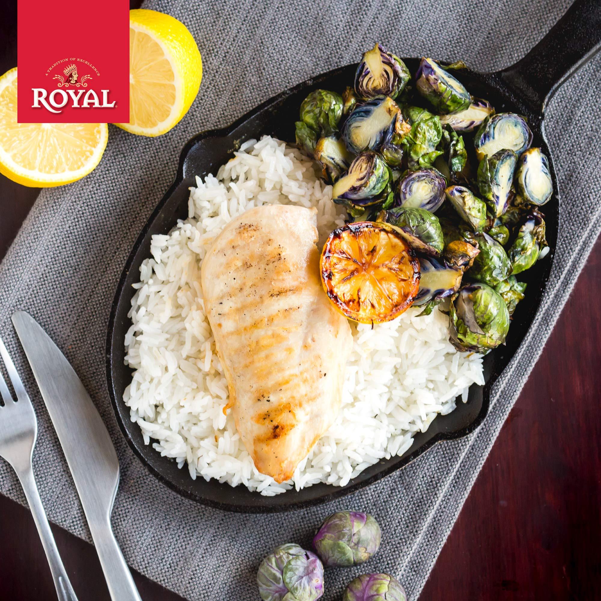 Royal Royal Chef\'s Secret Sella Basmati Rice - Authentic Extra Long Grain Parboiled Basmati White Rice - 20 lb Bag