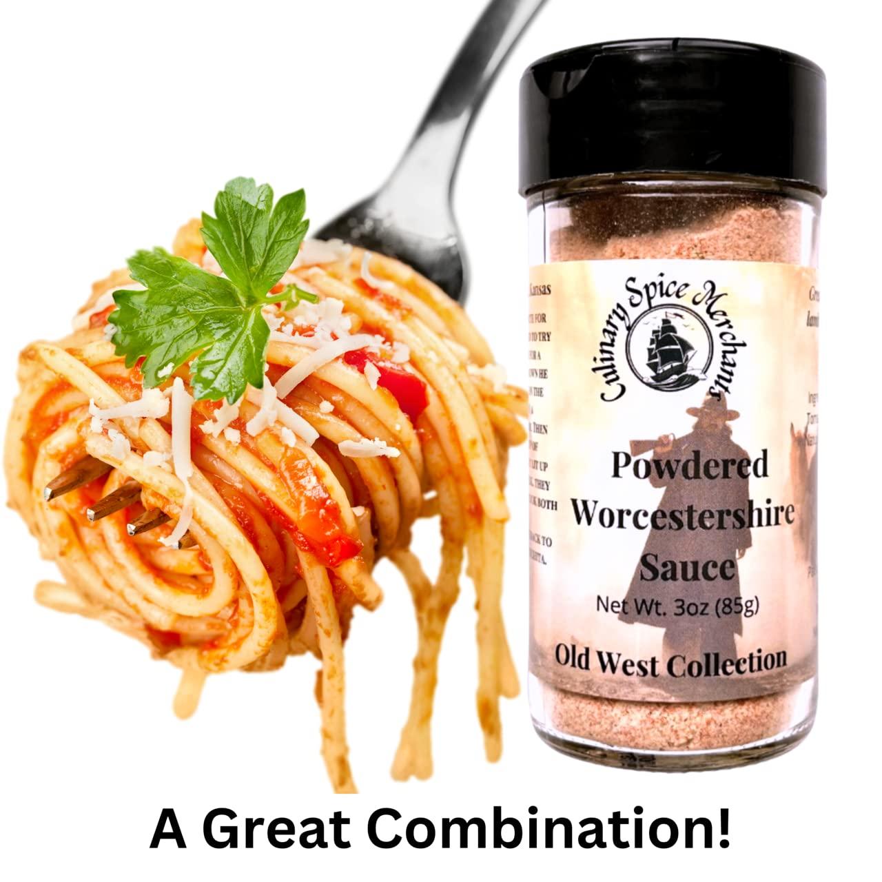 Culinary Spice Merchants Powdered Worcestershire Sauce from Culinary Spice Merchants | You'll Love it on Steak, in Soup, as a Pasta Seasoning, on Popcorn,