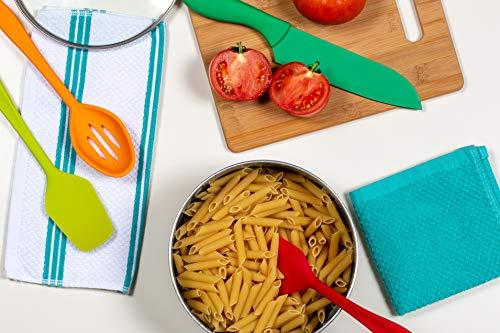 Living Fashions Living Fashions 8 Pack Dish Cloths for Washing Dishes - 100% Cotton Absorbent Dish Towels Size 12\" x 12\" - Perfect Dish Rags for Washing Dishes - Kitchen Rags and Washcloths for Dishes