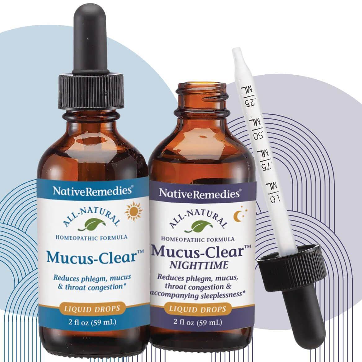 Native Remedies Native Remedies Complete Mucus-Clear ComboPack for 24 Hour Relief of Mucus & Phlegm Congestion