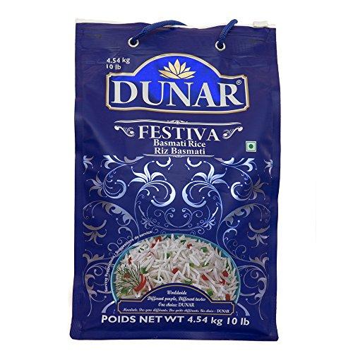 Dunar Dunar Festiva Pusa Basmati Rice, 10 Lb