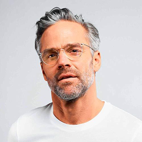 NOOZ NOOZ Optics Reading Glasses - Color Crystal Magnification Strength +1.00 - Round Shape - Magnifying Readers for Men and Women - Cruz Model Essential Collection