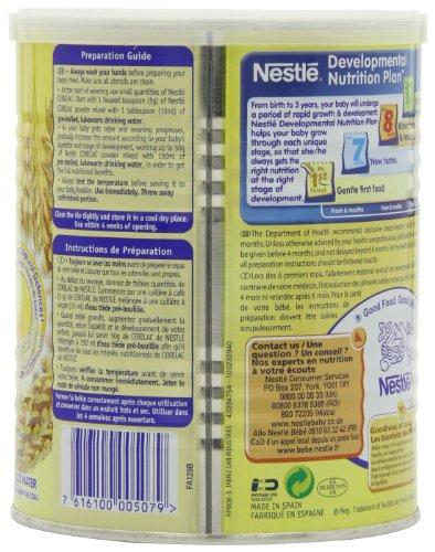 Cerelac Nestle Cerelac, Wheat With Milk, 14.11-Ounce Cans (Pack of 4)