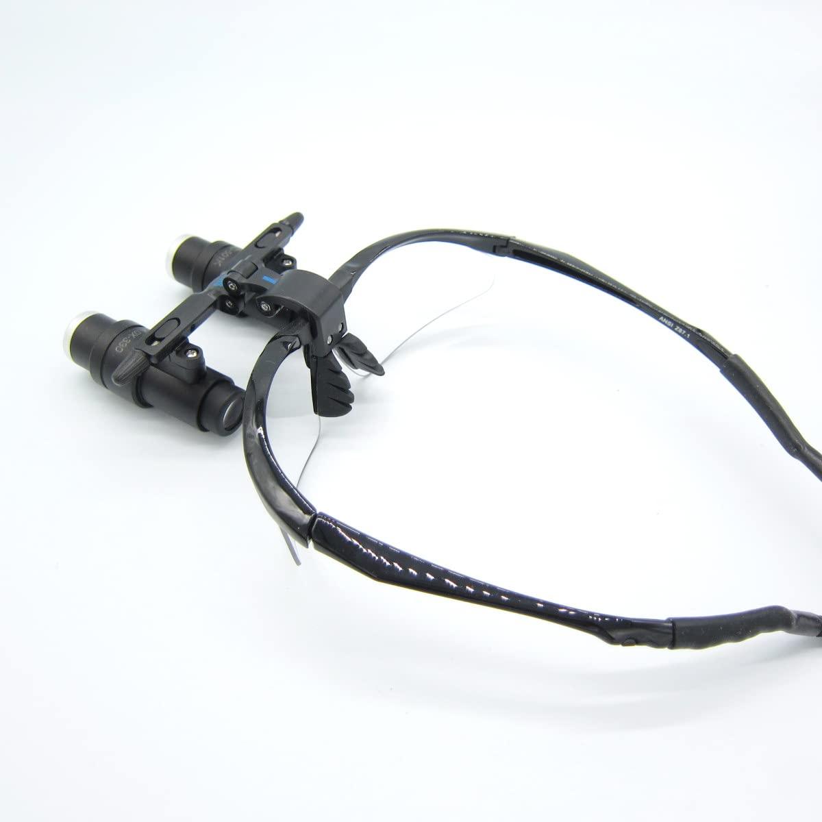 NSKI 4.0X Binocular Loupes Magnifying Glasses FD-501K High Glasses Loupes Protective Spectacles Glasses