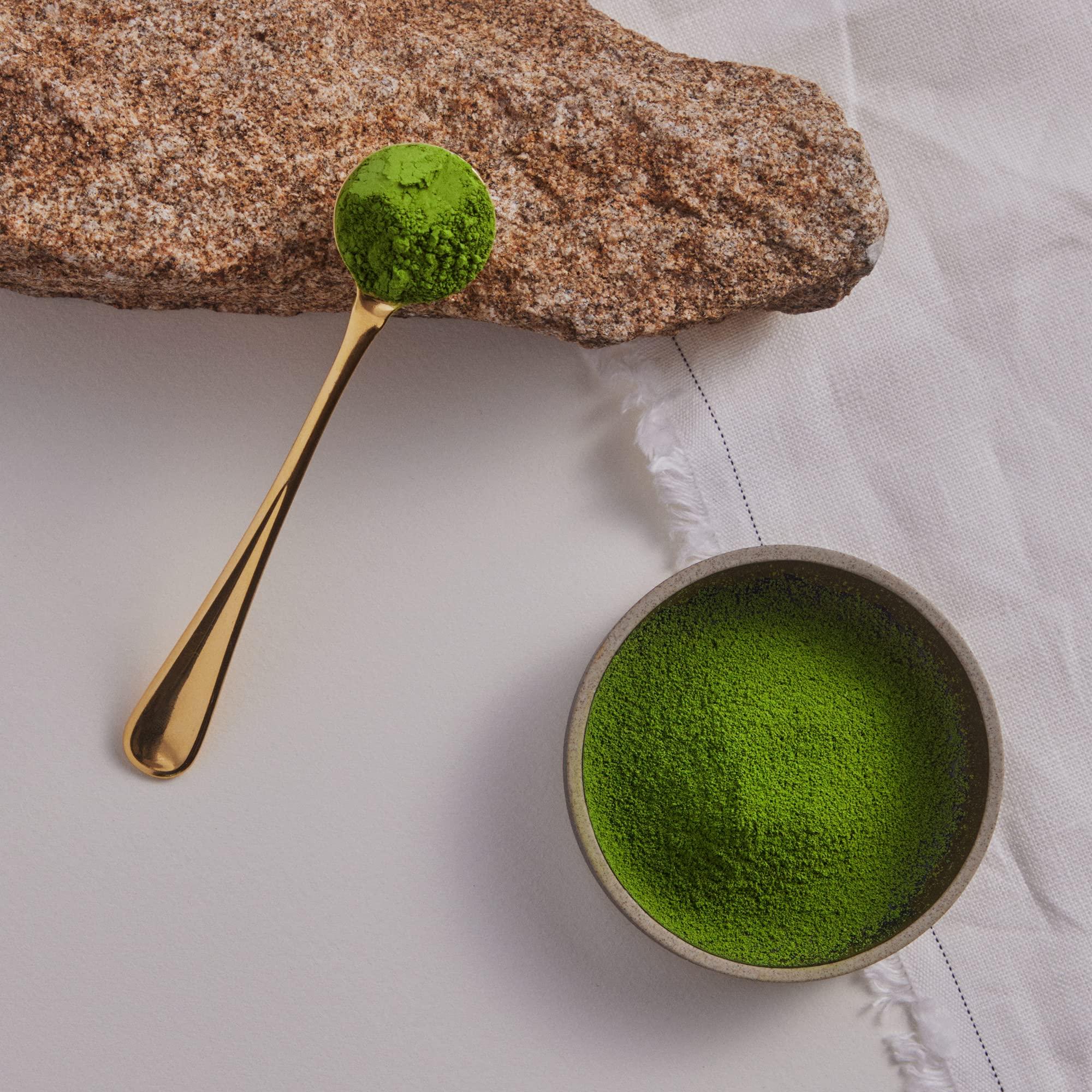 MATCHAFUL Matchaful - Kiwami Single Origin Ceremonial Matcha - Matcha Green Tea Powder from the hills of Shizuoka, Japan - Balanced with Notes of Floral, Honey, and Cream - 100g Bag