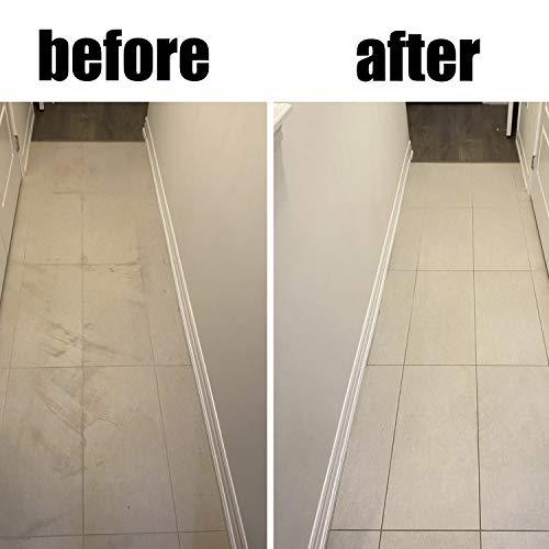 GOH DODD Power Scrub Pads Drill Attachment, GOH DODD 15 Pieces 5 Inch Headlight Restoration Kit Cleaning Kit Scouring Pads with Baker and Universal Shaft for Kitchen, Bathroom, Grout, Carpet, Tub, Grill, Tile