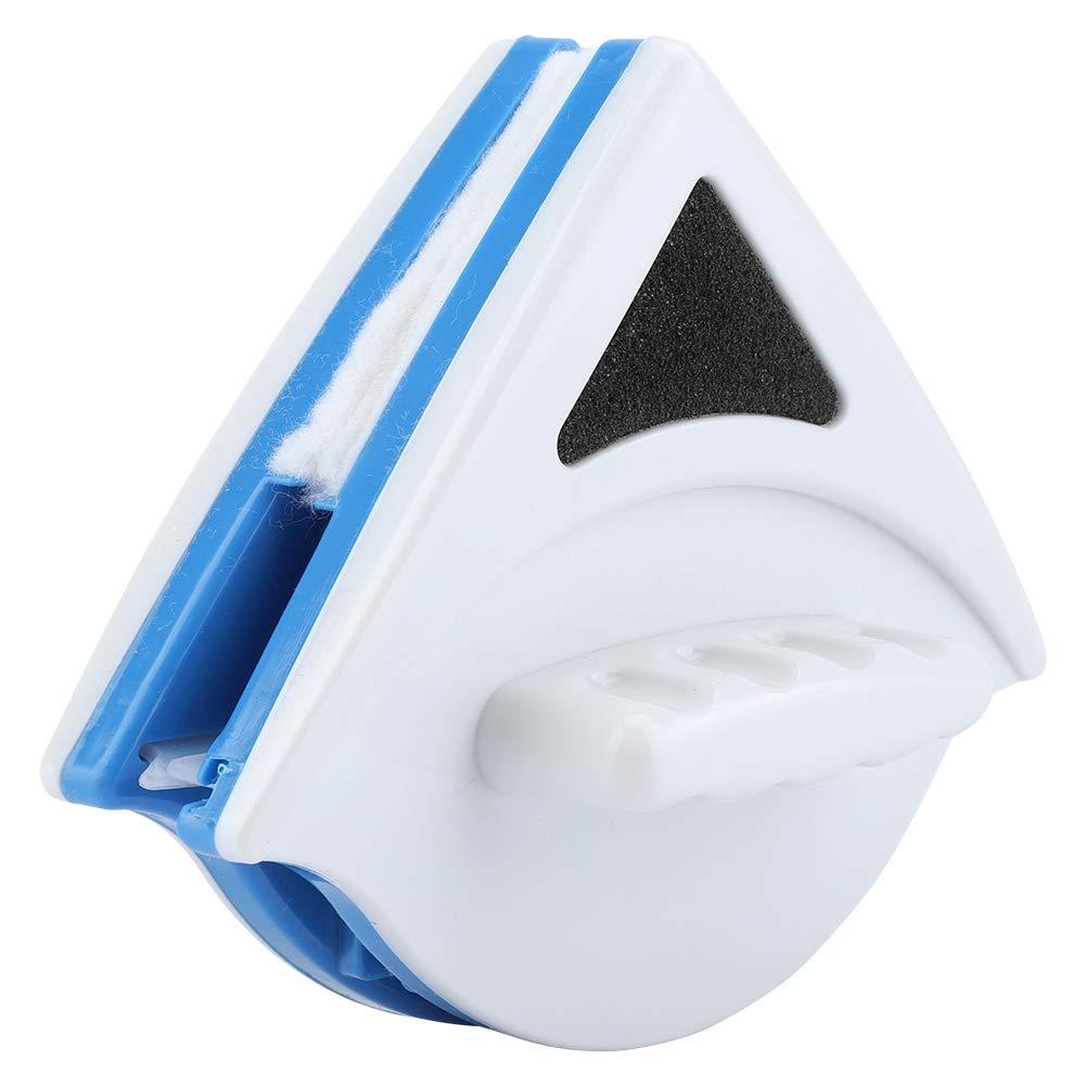 Pissente Double Side Magnetic Window Cleaner, Magnetic Glass Wiper Window Cleaner Outside Glass Wiper Magnetic Glass Cleaning Tool Brush for High-Rise Window Cleaning