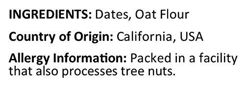 Anna and Sarah Anna and Sarah Chopped Dates with Oat Flour No Sugar Added in Resealable Bag 5 Lbs