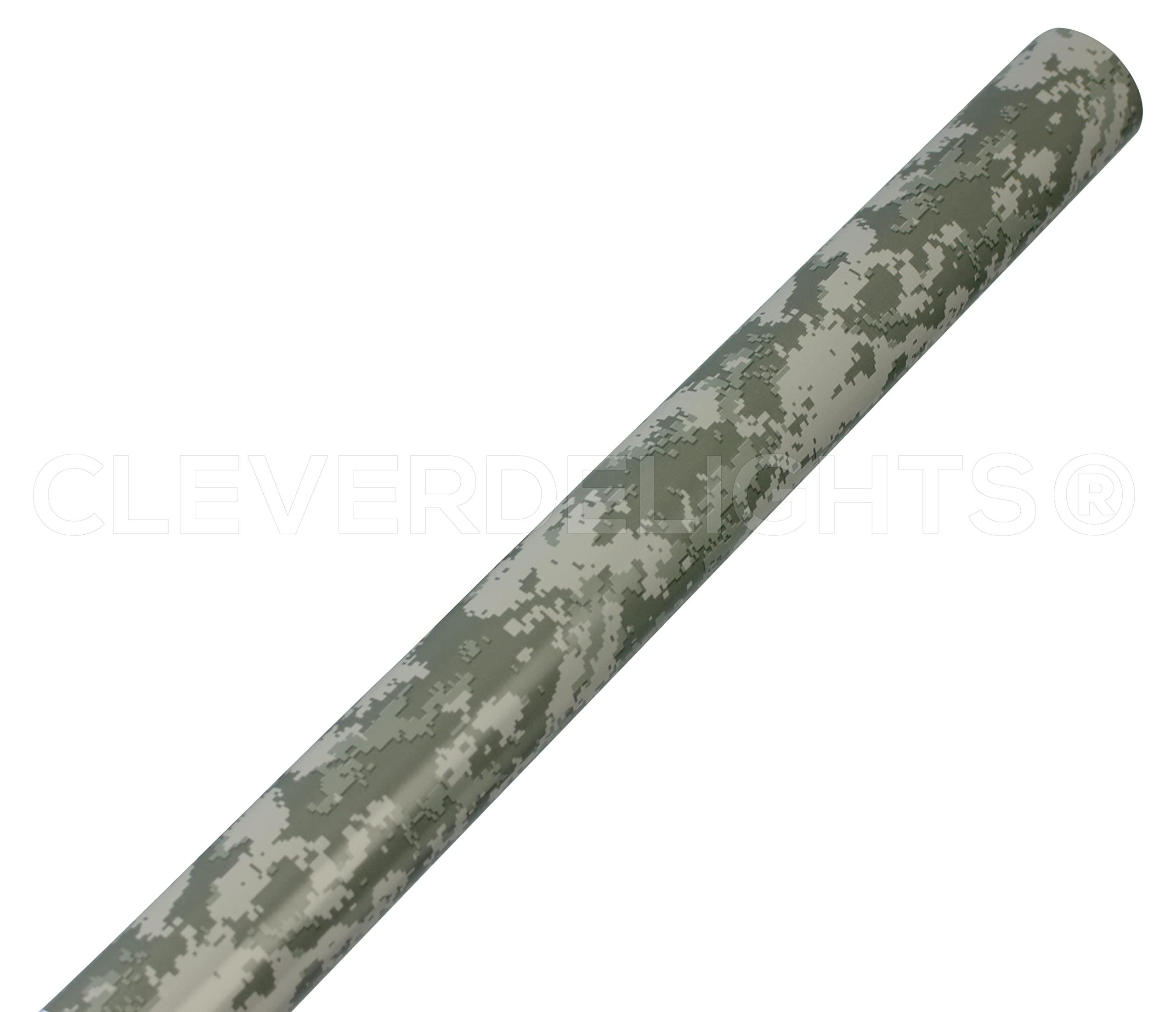 CleverDelights CleverDelights Green Digital Camo Wrapping Paper - 30\" x 30Ft Roll - 75 SqFt - Premium Camouflage Gift Wrap Paper