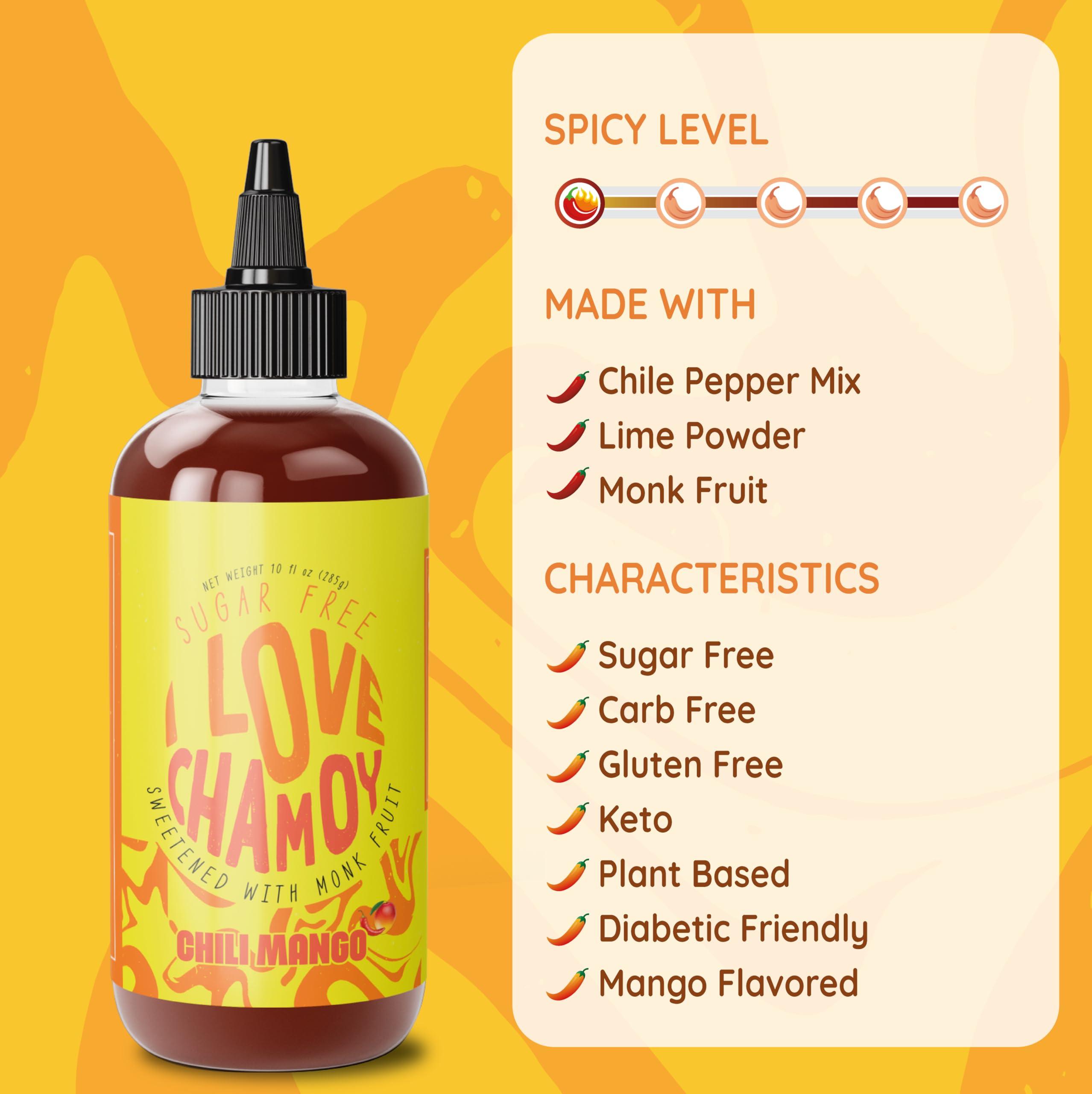 I Love Chamoy I Love Chamoy Chili Mango Sugar Free Chamoy (10 fl oz (Pack of 6))