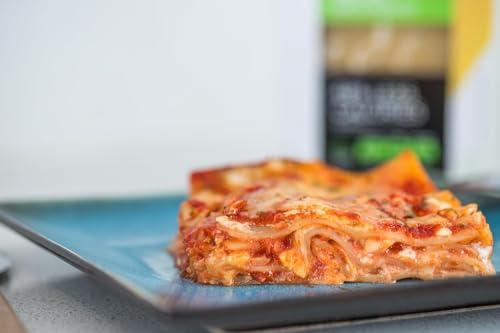 Fiber Gourmet Fiber Gourmet Pasta - Light Lasagna Pasta - Low Net Carb, Fiber-Rich, Low Calorie, Healthy Pasta - Made in Italy, Kosher, Vegan, Non-GMO - 8 Oz, Pack of 6