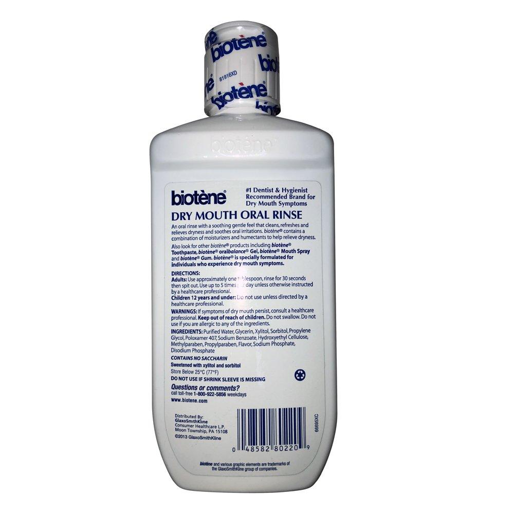 biotène Biotene Dry Mouth Oral Rinse, Fresh Mint 8 oz (Pack of 7)