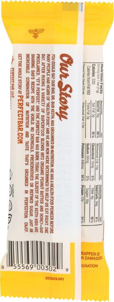Perfect Foods Inc. PERFECT FOODS Bar, Peanut Butter, 2.5 Ounce (Pack of 8)