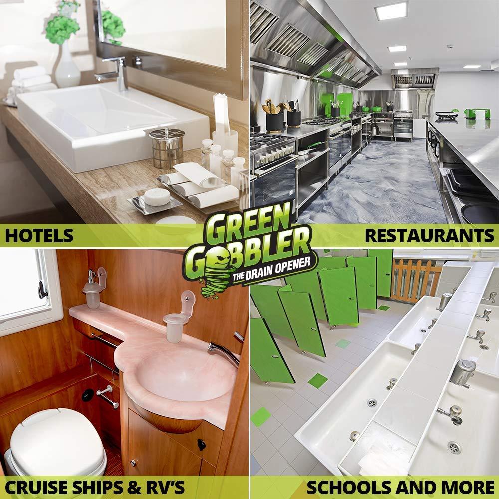 EcoClean Solutions ECOCLEAN SOLUTIONS GGDC3SEMR Green Gobbler Breaks Up The Toughest Blogs, Sold as 3 Pack, 9 Counts Total