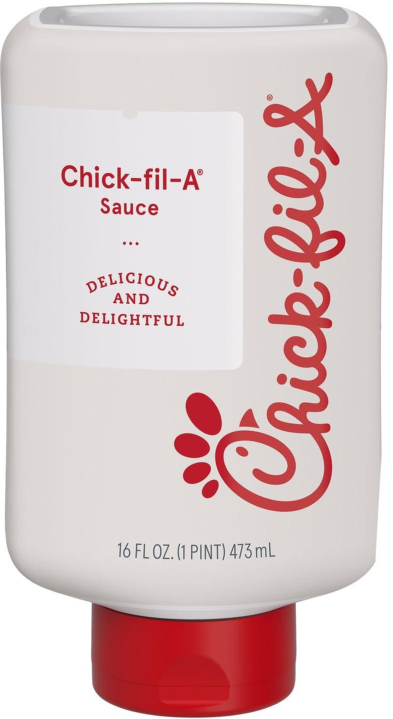 Make Your Day Chick-fil-a Sauce, Original, Barbeque, Polynesian, and Sweet & Spicy Sraracha, 16 Ounce (Pack of 4) - with Make Your Day Spreader