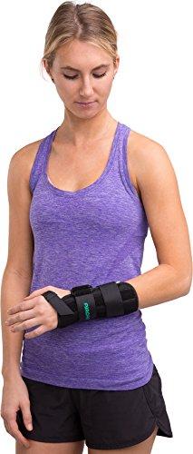 Aircast Aircast A2 Wrist Support Brace Without Thumb Spica: Left Hand, Medium