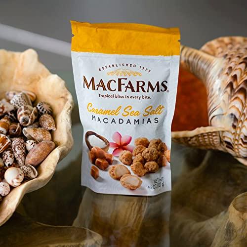 MacFarms MacFarms Caramel Sea Salt Macadamia Nuts - 10 Oz (Pack of 3)