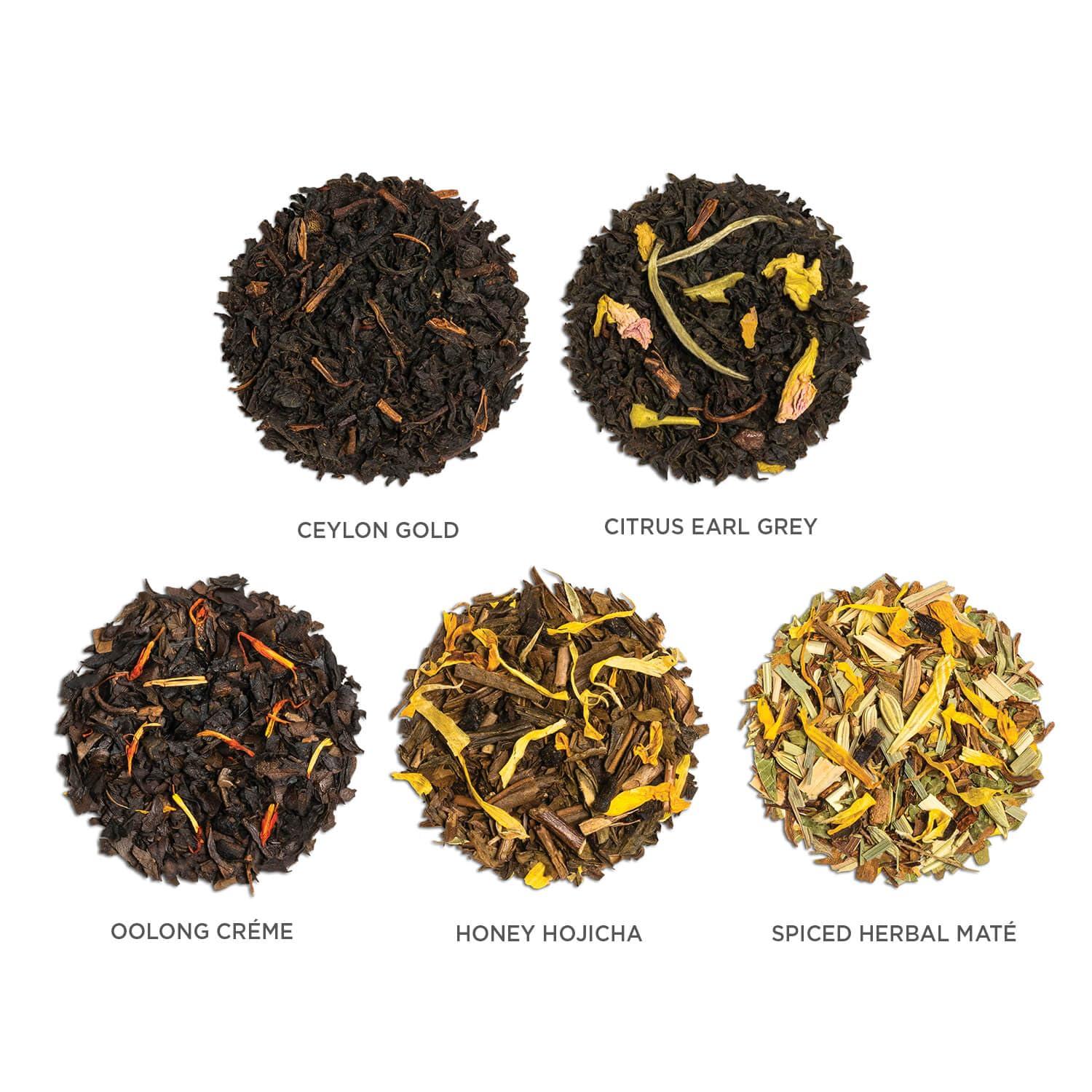 Tea Forte Tea Forte Frank Lloyd Wright Presentation Box Tea Sampler Gift Set, 20 Assorted Variety Handcrafted Pyramid Tea Infuser Bags