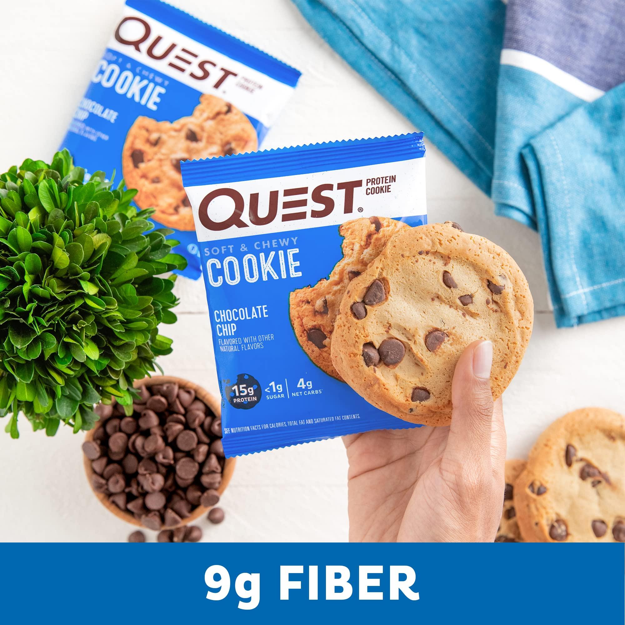 Quest Nutrition Quest Nutrition Ready To Drink Chocolate Protein Shake & Chocolate Chip Protein Cookie; Keto Friendly; High Protein; Low Carb; 12 Count
