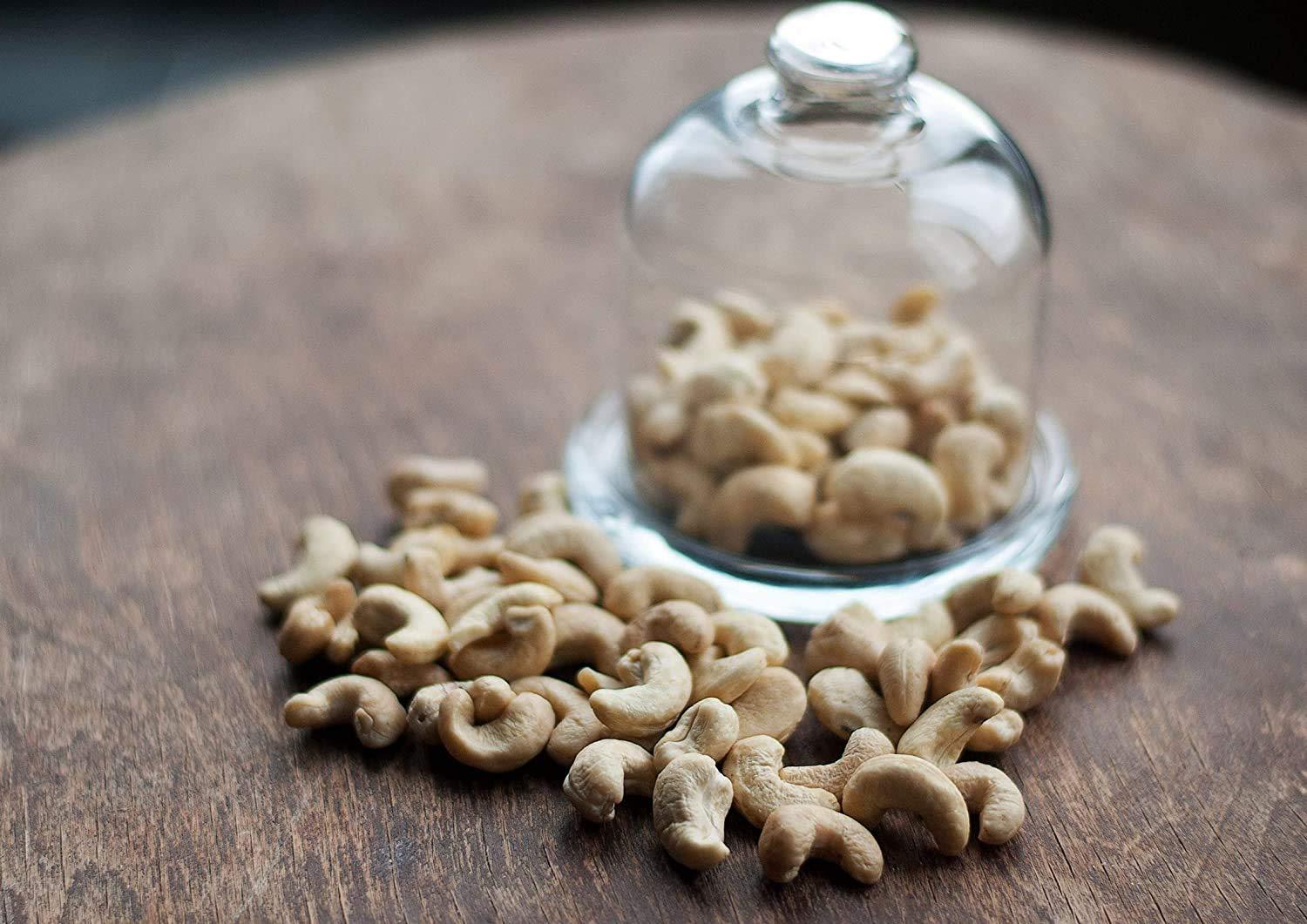 Food to Live Food to Live - Cashew Nuts, 18 Pounds Non-GMO Verified, Large Size W240, Whole Nuts, Unsalted, Kosher, Raw, Vegan, Bulk