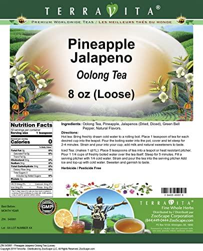 TerraVita Pineapple Jalapeno Oolong Tea (Loose) (8 oz, ZIN: 545991) - 2 Pack