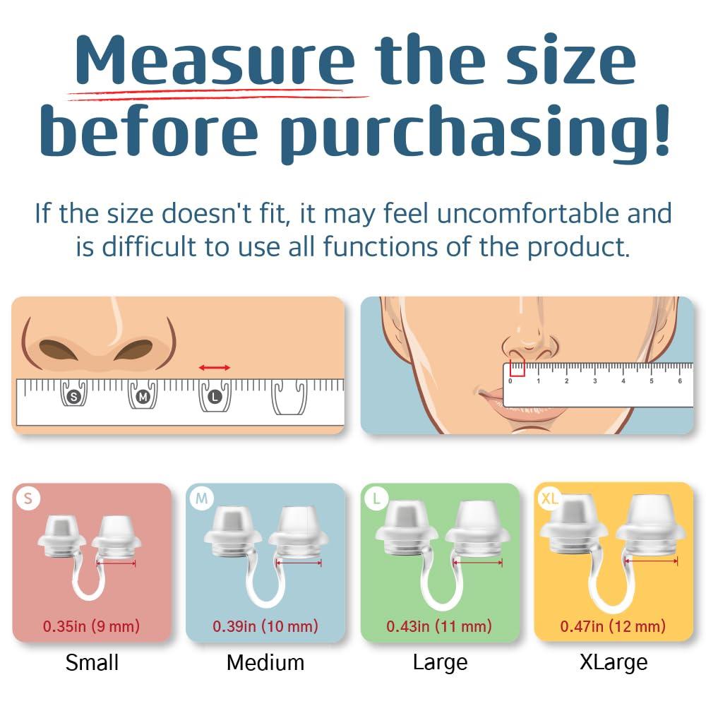 Nose Mask Nose Air Clean Nose Mask Nose Air Clean 7 Nose Filter Reusable Breathable Nasal Plugs Air Filtration for Dust, Pollution, Block Cold Air (High-end Type, 3EA, Small)