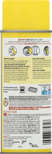 Easy Off Easy Off Heavy Duty Oven Cleaner, Regular Scent 14.5 oz Can (Pack of 2)