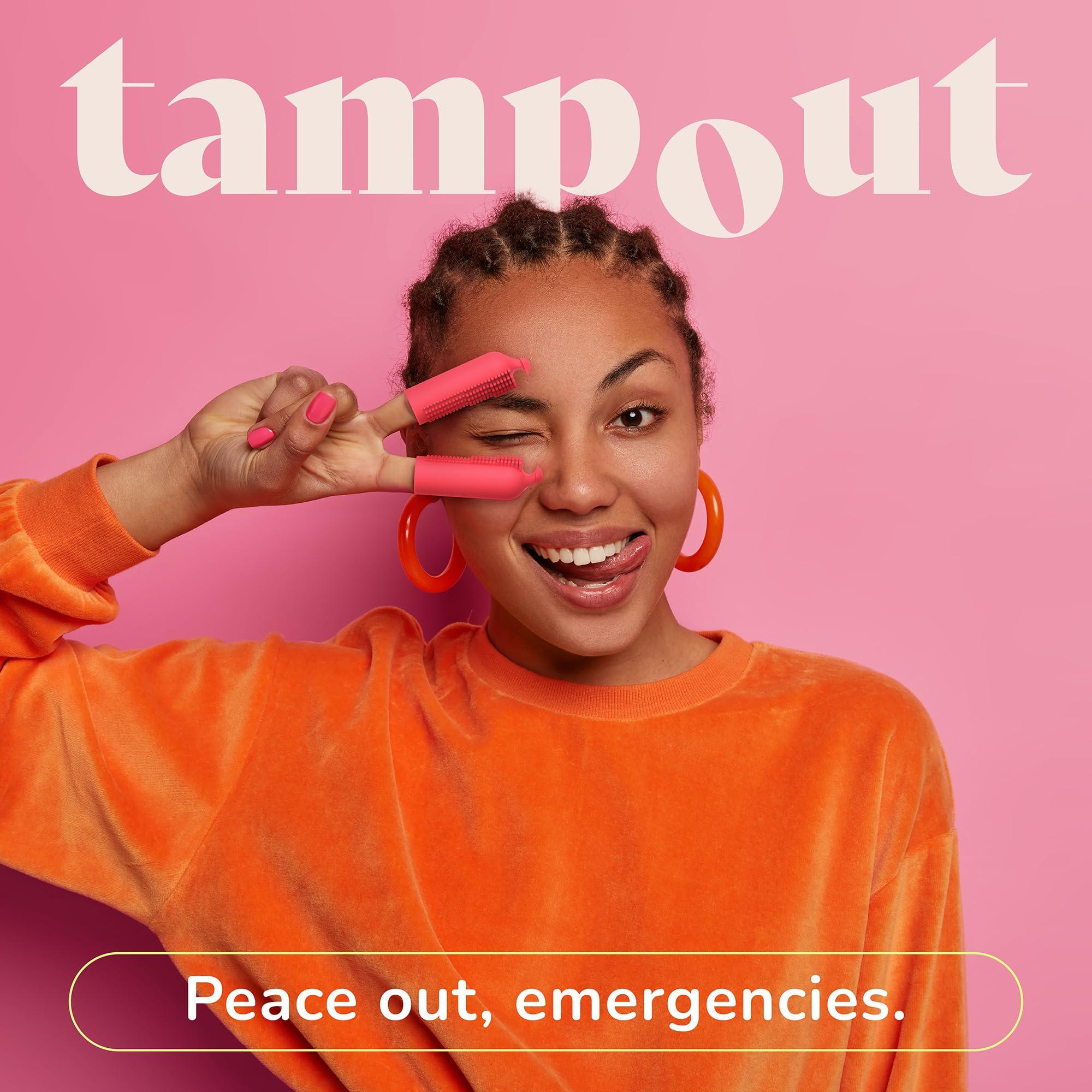 TAMPOUT Tampout Menstrual Cup Removal Tool, at-Home Aid for Retained Tampons and Menstrual Cups and Menstrual Discs.