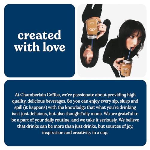 Chamberlain Coffee Chamberlain Coffee Fluffy Lamb Vanilla Cold Brew Bags - XL Cold Brew Bags - Premeasured, Ready to Brew, Cold Brew Coffee Packs - Contains 4 XL Cold Brew Bags, Makes 4 Cups of Coffee Per Bag