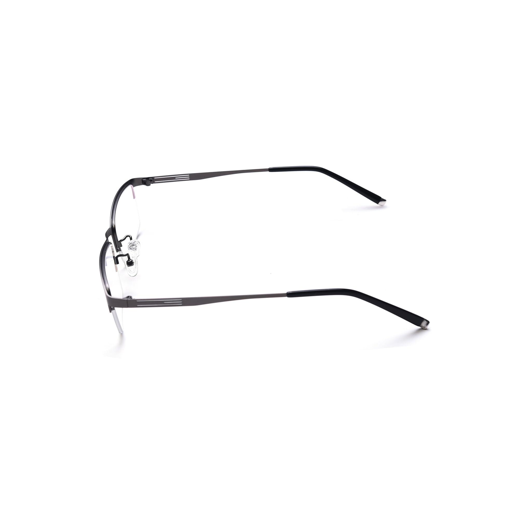 Naikomly Naikomly Nearsighted Glasses -0.50 Half Frame Titanium Alloy Myopia Glasses