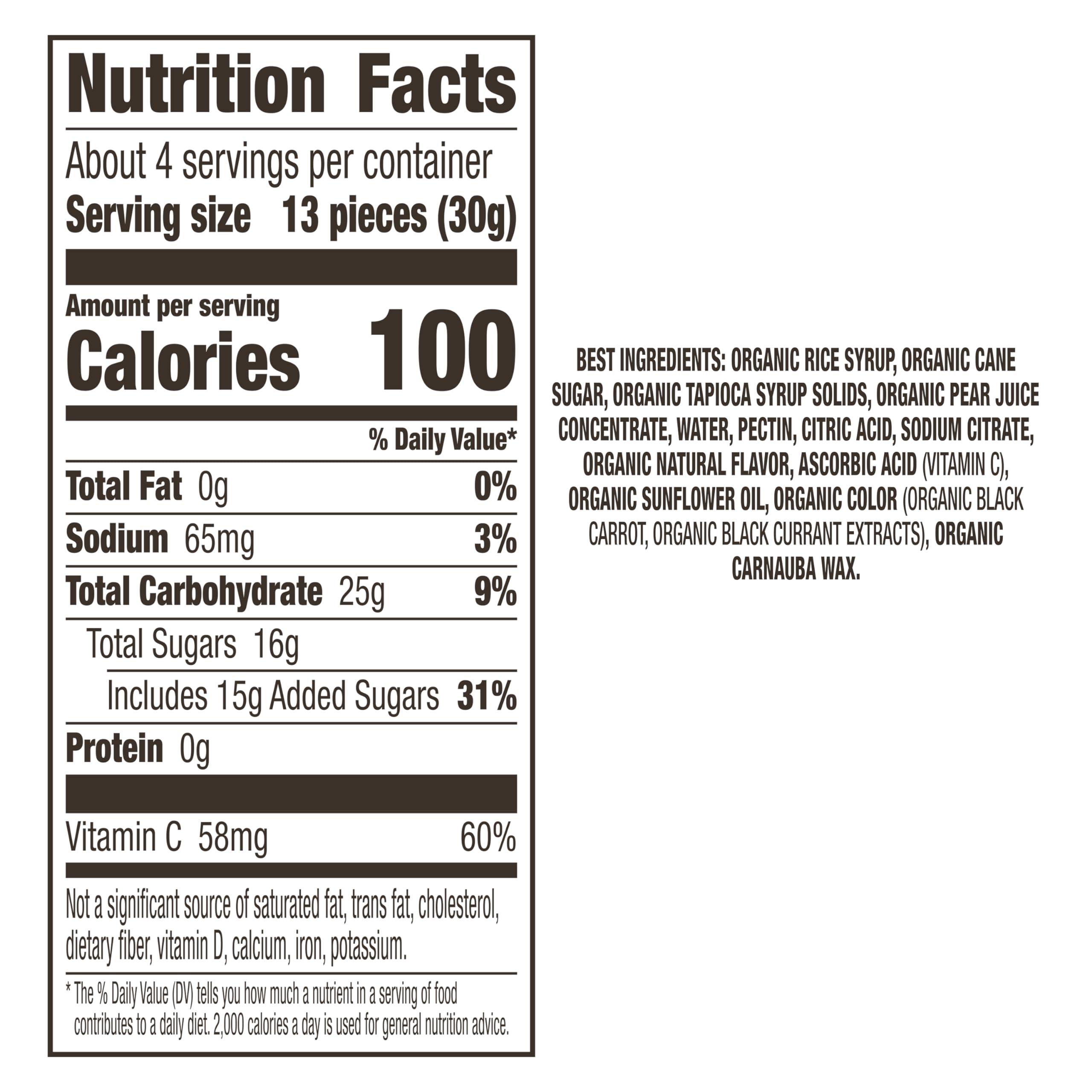 Annie's Homegrown Annie\'s Organic Berry Patch Bunny Fruit-Flavored Snacks, Gluten Free, Resealable Pouch, 4.5 oz (Pack of 8)