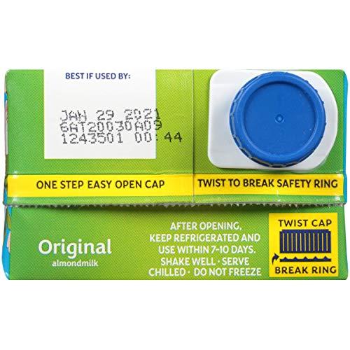 Blue Diamond Almonds Almond Breeze Dairy Free Almondmilk, Original, 32 Fl Oz (Pack of 12)