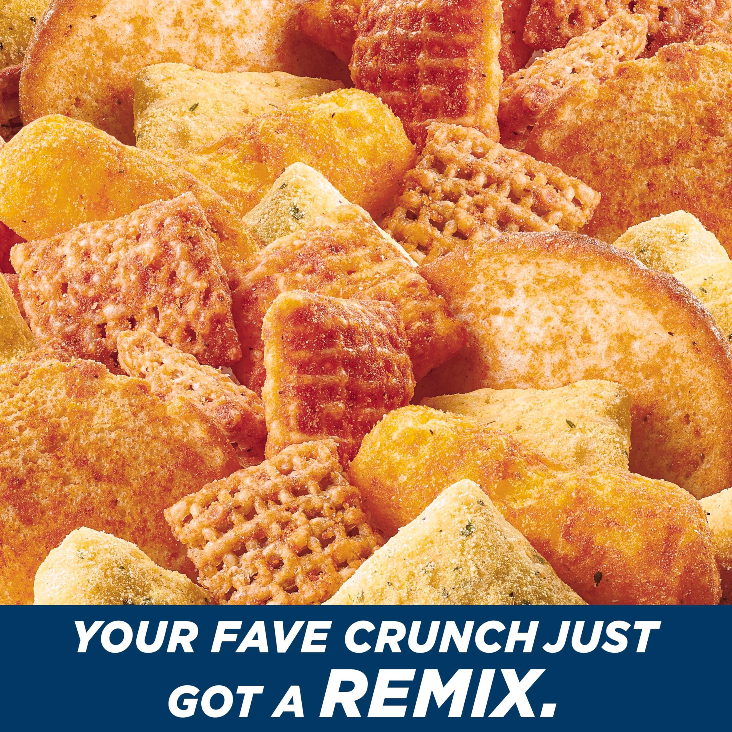 Chex Mix Chex Mix Snack Mix, Remix Cheesy Pizza, Savory Snack Bag, 11 oz