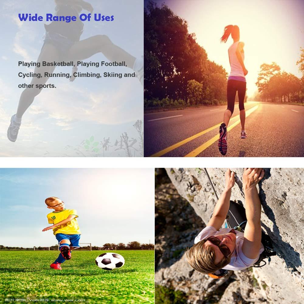 MOLDERP MOLDERP Eyeglass Ear Cushions - Soft Silicone Glasses Ear Grip Temple Tips Eyeglass Pads Anti Slip Eyeglasses Ear Hook Comfort Sport 7 Pairs (L-black, all)