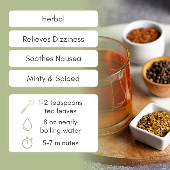 Full Leaf Tea Co. Organic Vertigo Loose Leaf Tea - 2oz Bag (Approx. 30 Servings) | Full Leaf Tea Co.