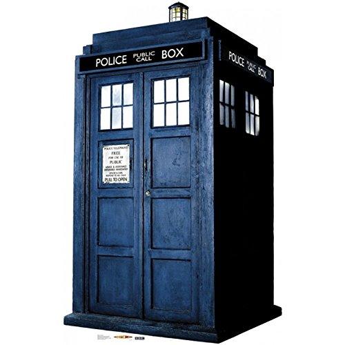 1/4 Sheet ~ Doctor Who Tardis Solo Birthday ~ Edible Cake Image Topper!!! image-1