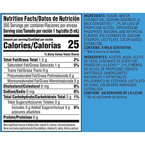 Coffee Mate Nestle Coffee Mate Coffee Creamer, French Vanilla, Concentrated Liquid Pump Bottle, Non Dairy, No Refrigeration, 50.7 oz (Pack of 6)