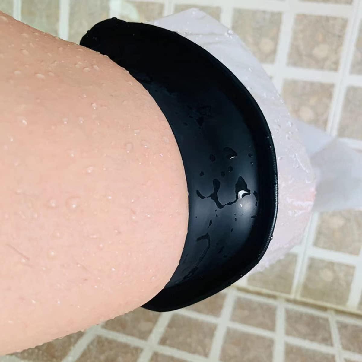 GREUS Waterproof Cast Cover Leg for Shower, Cast Protector Adult Fracture Cast Plaster Bath Cover Foot Injury Shoe Scald Shower Wound Post Surgery Protective Cover