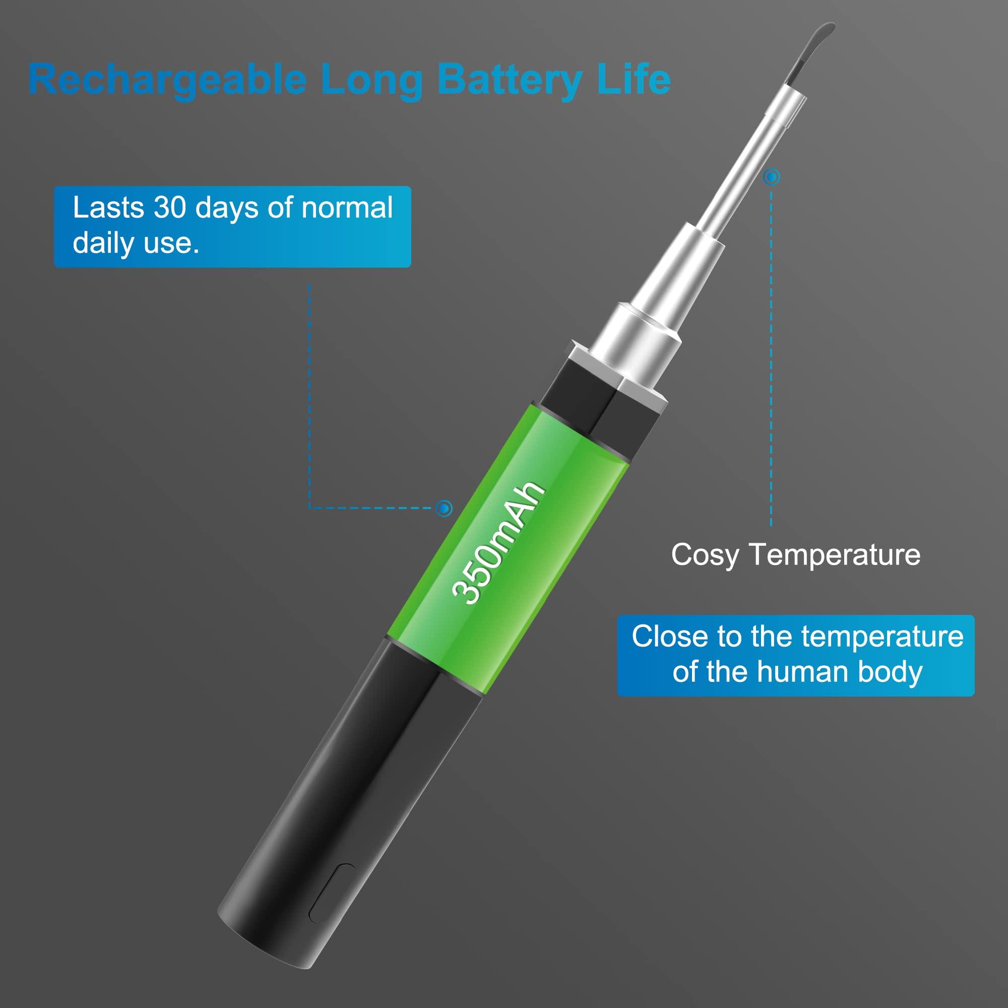 VANBAR Ear Wax Removal, Ear Cleaner with Camera Earwax Remover Tool, Ear Camera Otoscope kit with Light, Ear Wax Camera with 6 Ear Spoon for Kids, Adults & Pets