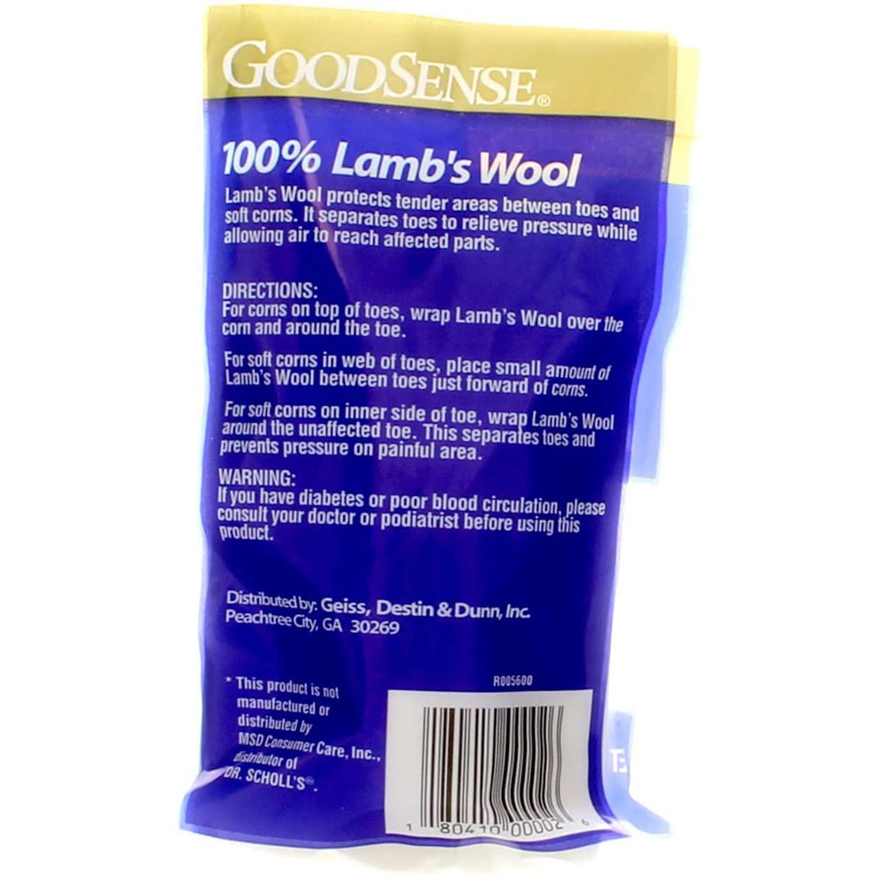 Good Sense GoodSense Lambs Wool Padding, 3/8 oz Bag - 1/Each