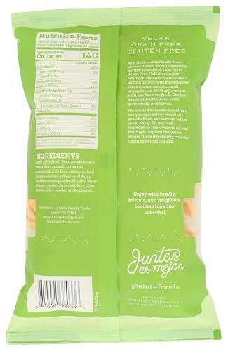 Siete SIETE FAMILY FOODS Chile Lime Puffs, 4 OZ