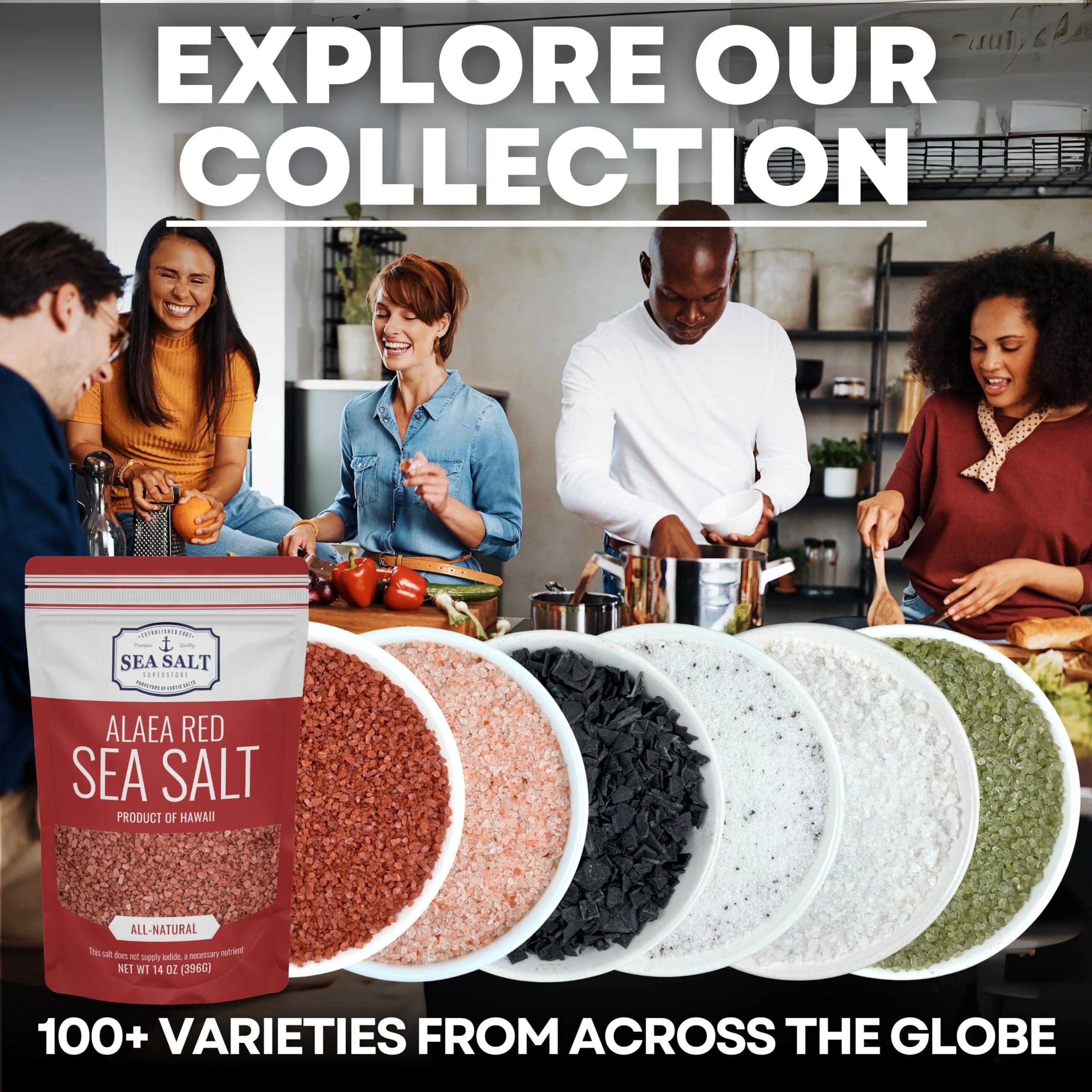 Sea Salt Superstore Ice Cream Salt, Rock Salt for Ice Cream Making, Universally Compatible Coarse Sea Salt and Non-Iodized Salt for All Ice Cream Maker, 10 lb (5 lb 2-Pack) Bags, Sea Salt Superstore